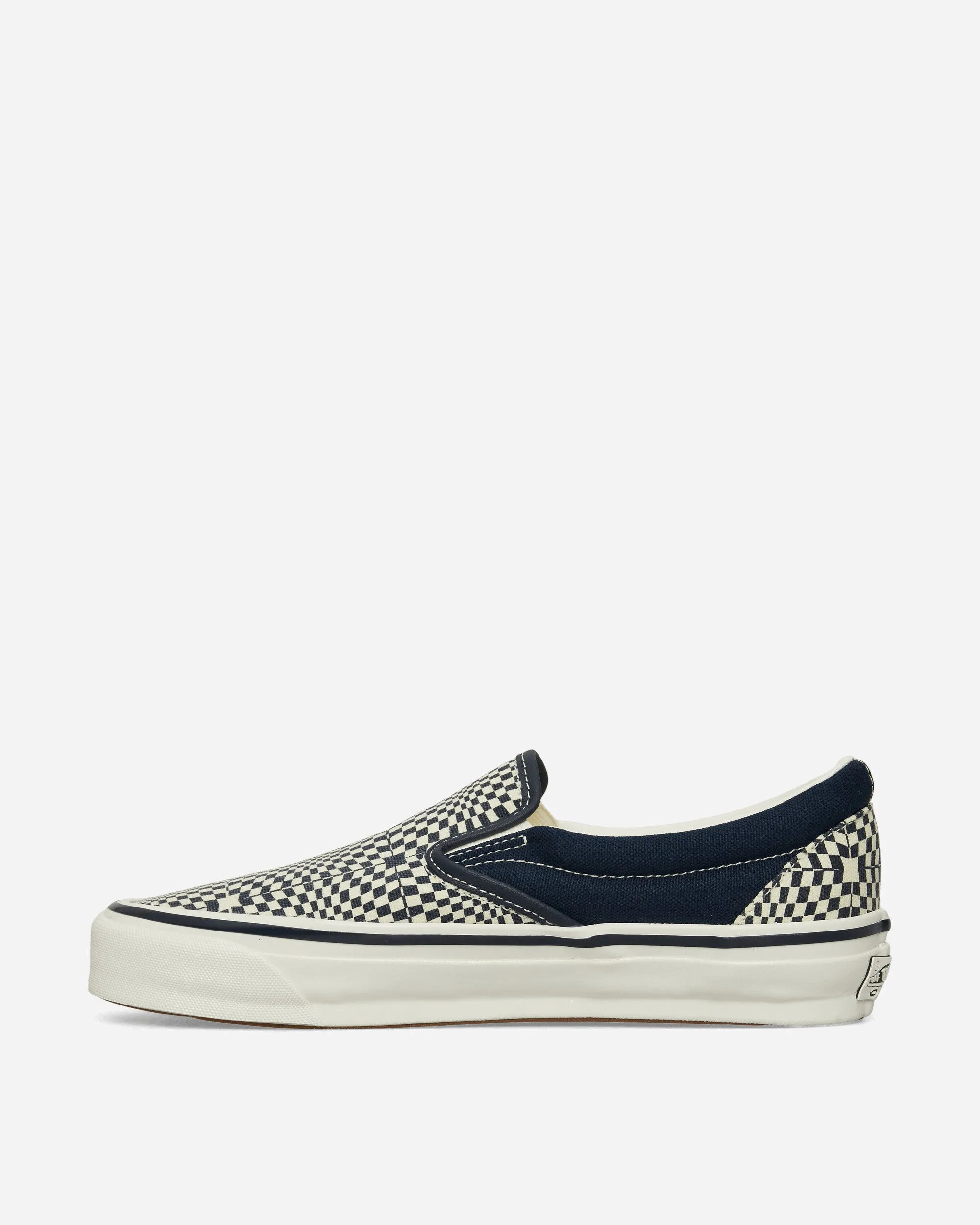 Rich Glow Synthetic Upper Classic Slip-On Reissue 98 Sneakers True Navy / Check