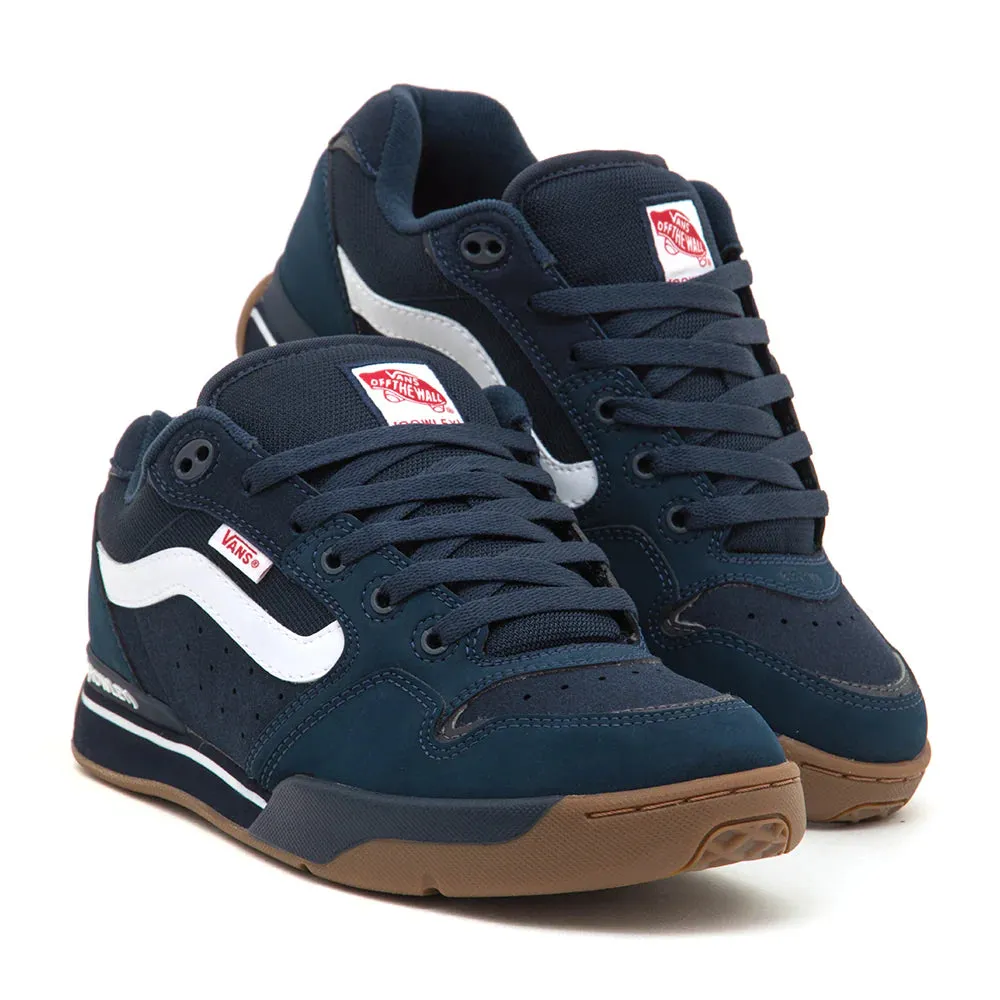 Vans Skate Rowley XLT 25th Anniversary Navy/Gum Couple Pair Video Look