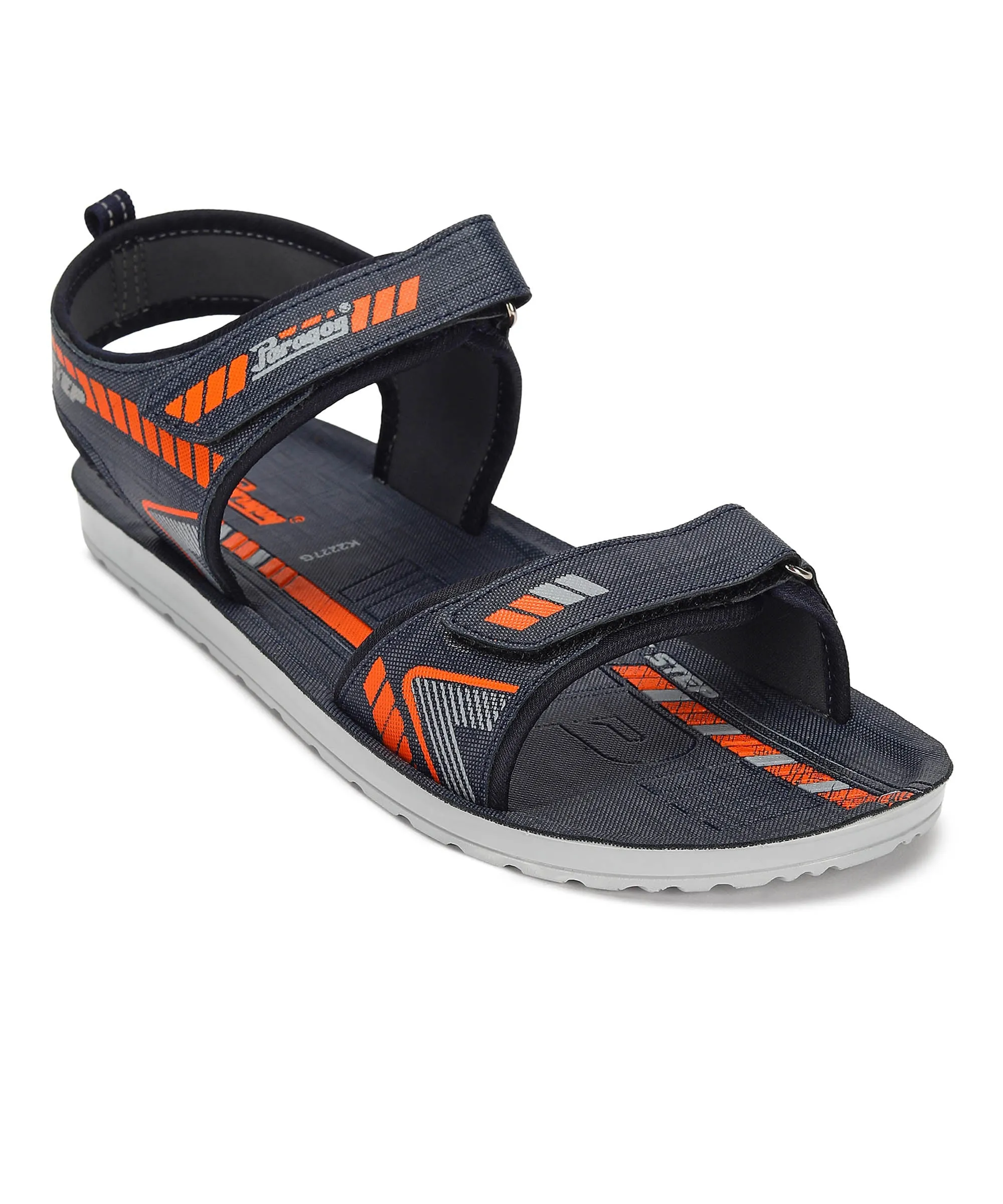 Paragon PUK2227G Men Stylish Sandals | Comfortable Sandals for Daily Outdoor Use | Casual Formal Sandals with Cushioned Soles Beach Mode Padded Touch