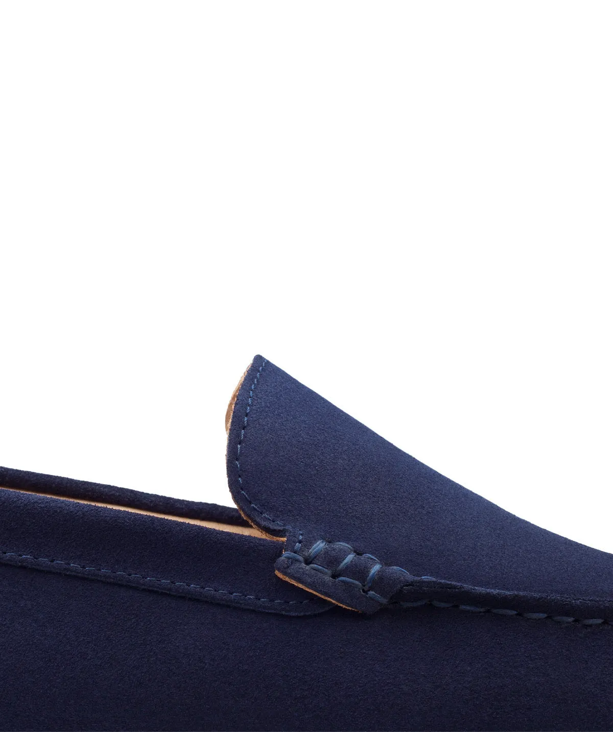 Stage Shade Mocassin DANDY Veau Velours Bleu Marine