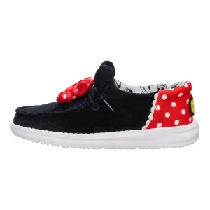 Disney Minnie Mouse Wendy Youth - Black/Red Bendable Heel Counter Workout Flow