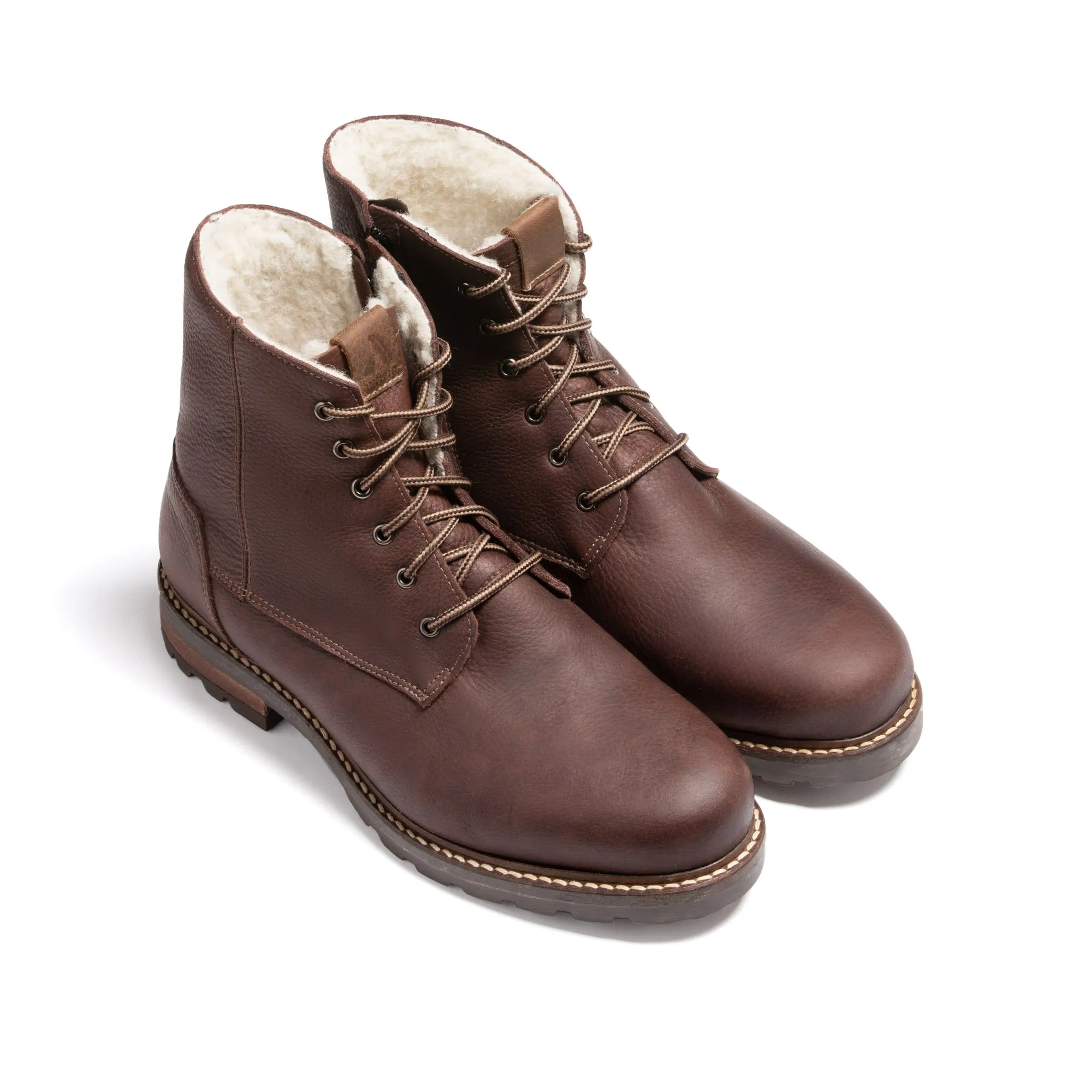 Anfibio Winter Side Zip Wool Lined Boot - VIKTOR # 9312 Stride Easy