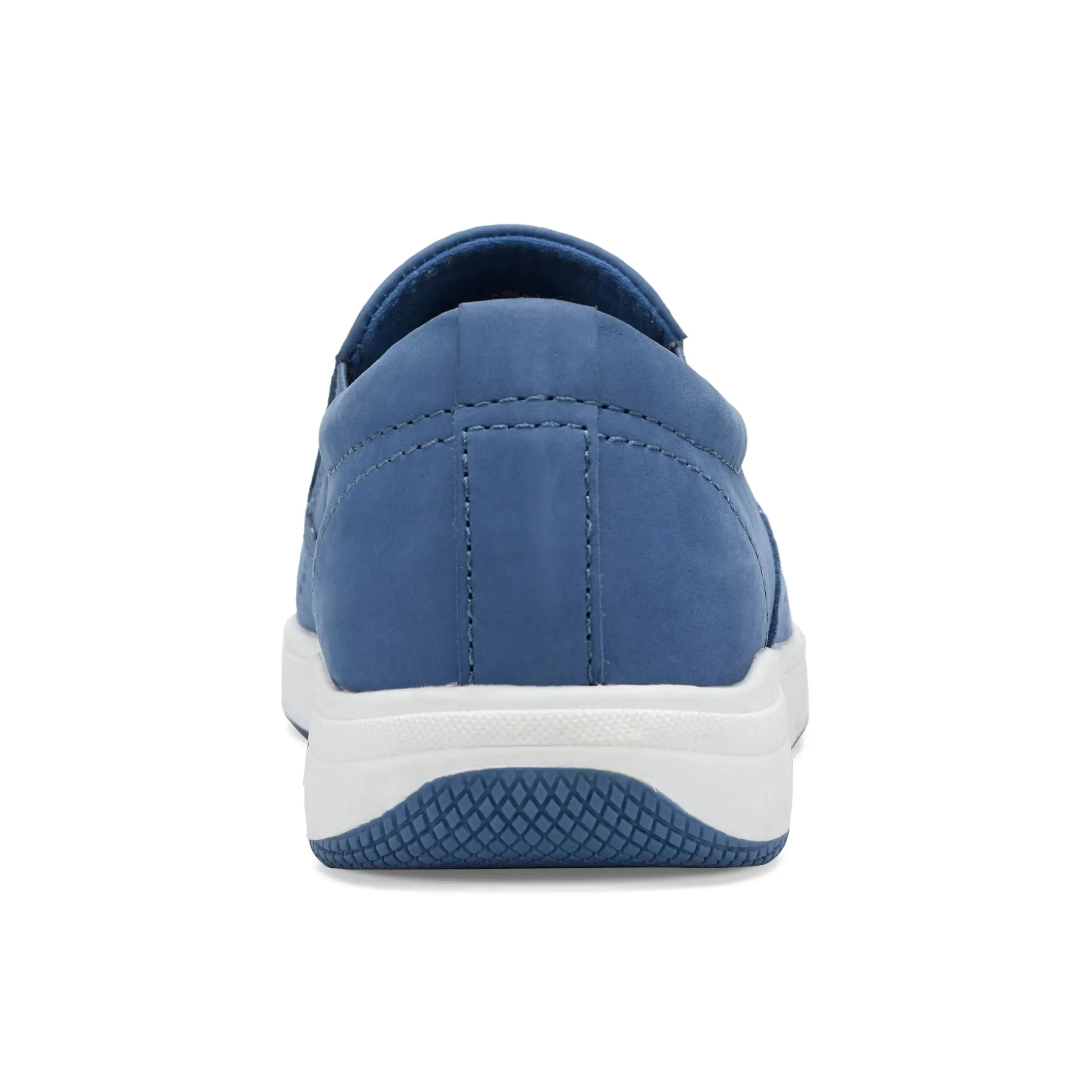 Nel Laser Cut Round Toe Casual Slip-on Sneakers Freeze Proof Comfort Ankle