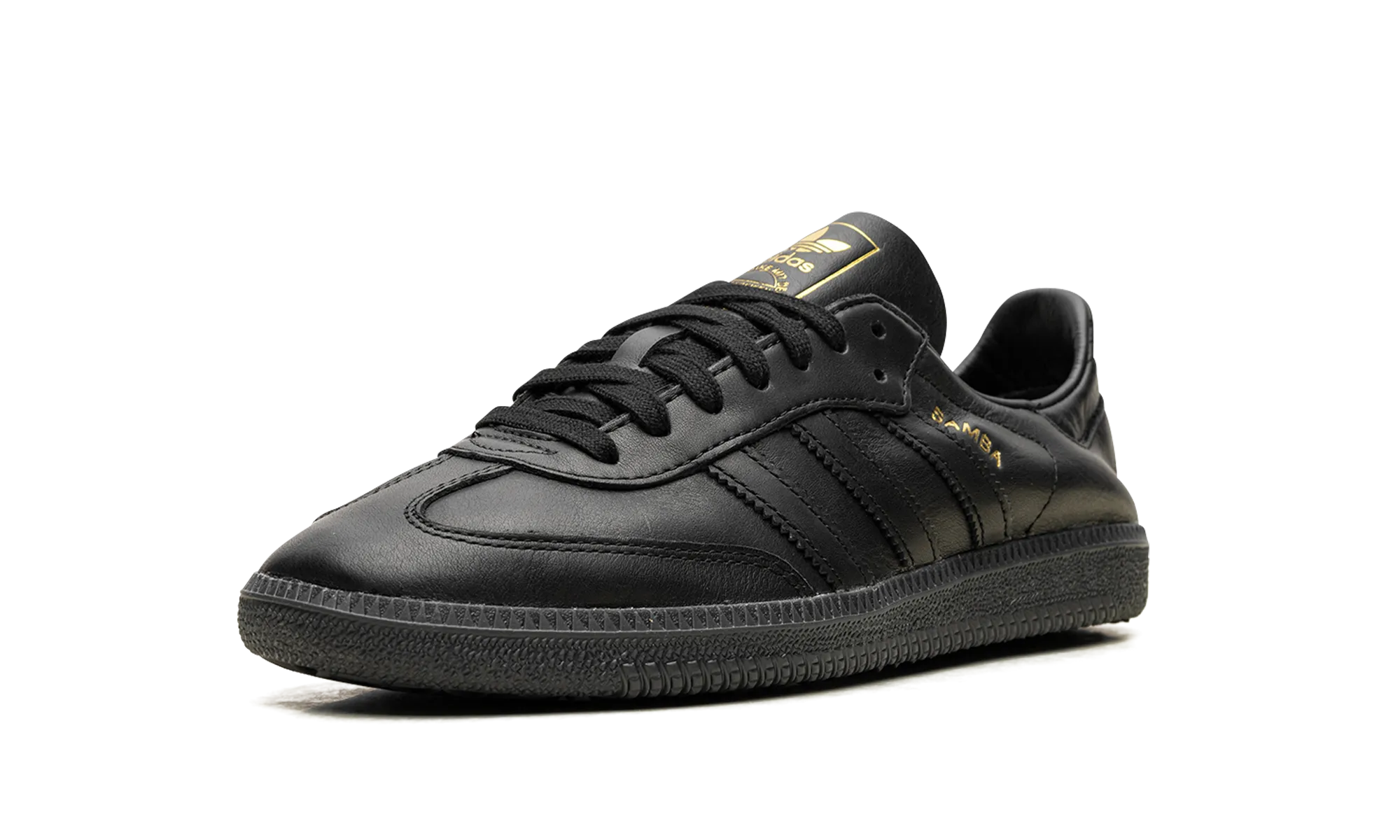 Step Light Velvet Rich Samba Decon "Black / Gold Metallic"