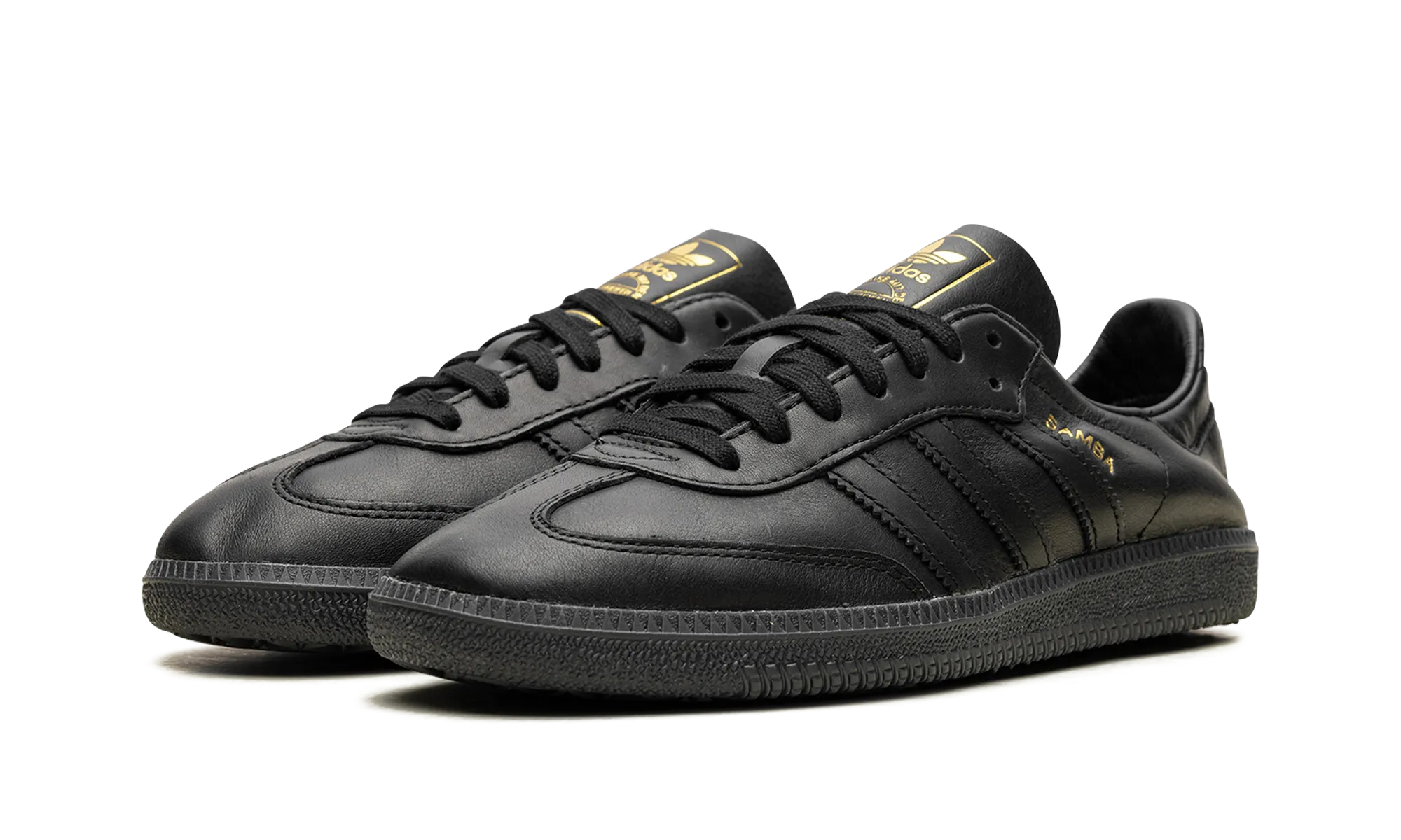 Satin Glow Samba Decon "Black / Gold Metallic"