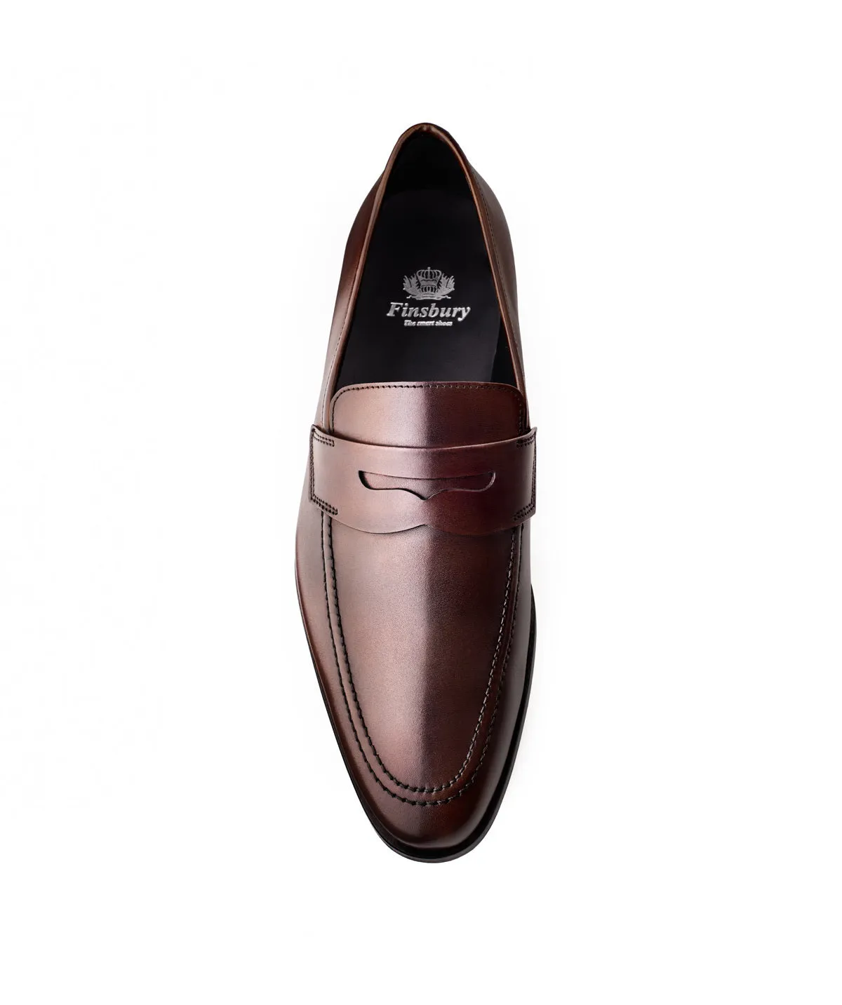Mocassin LUTON Marron First Shade Marriage Look