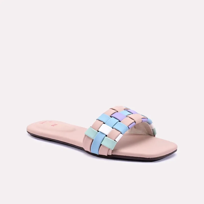 Heat Mode Finesse Peach Casual Flats 0412376