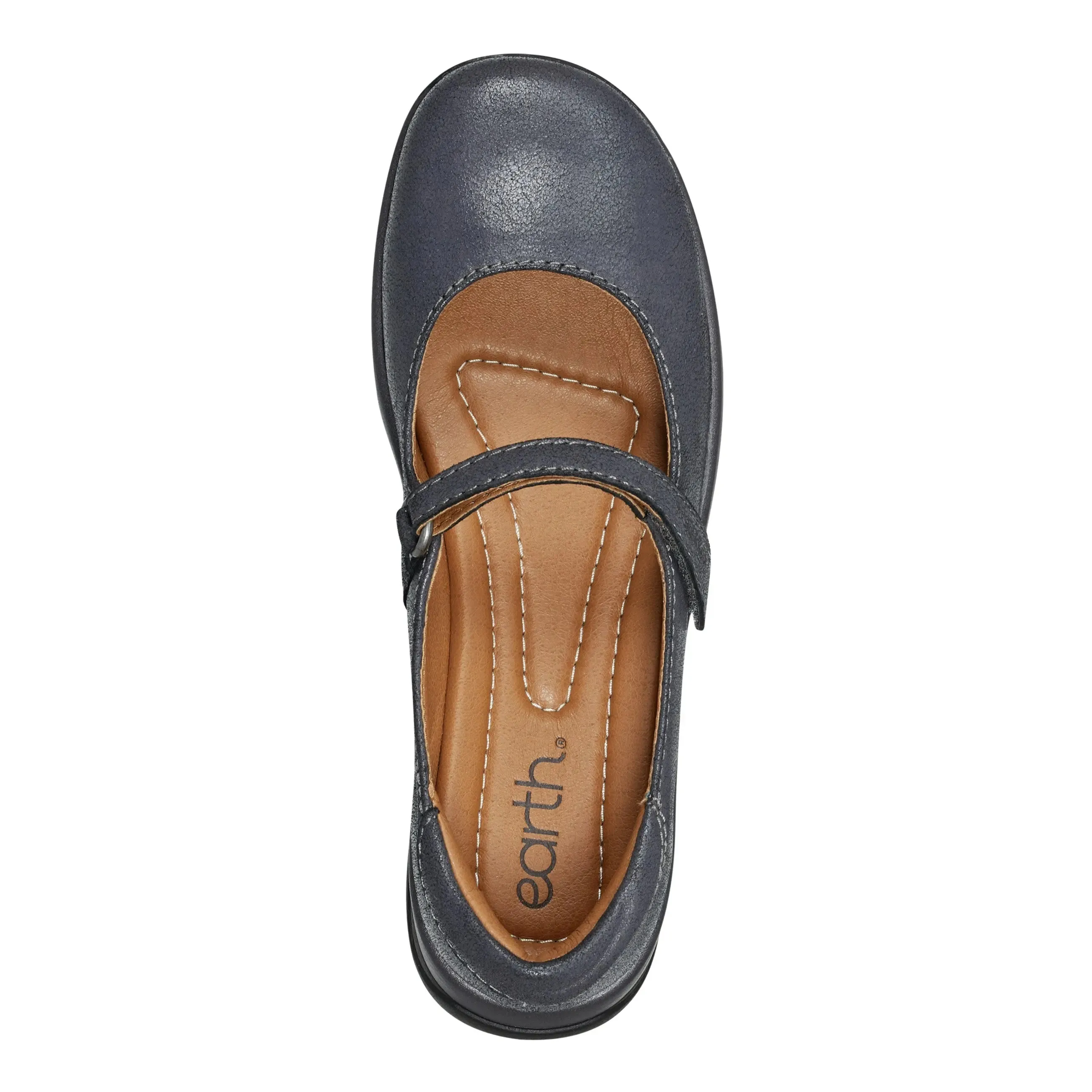 Tose Lug Sole Square Toe Casual Ballet Flats Slip Resistant All Weather Flexible Fit Active People