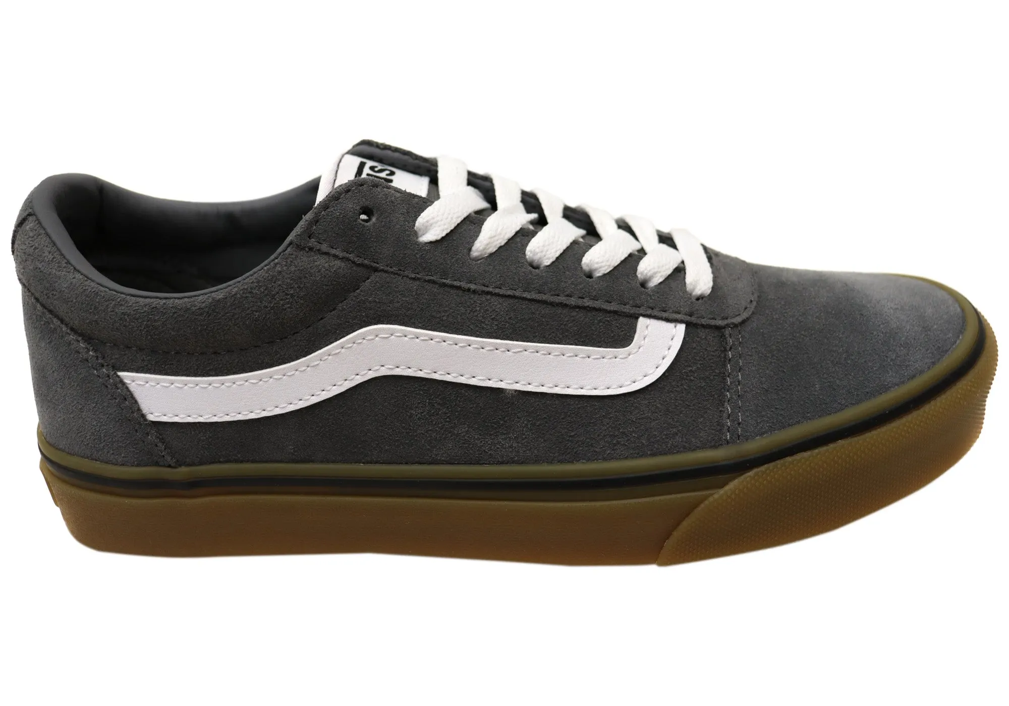 Vans Ward Suede Unisex Comfortable Lace Up Sneakers Sports fan