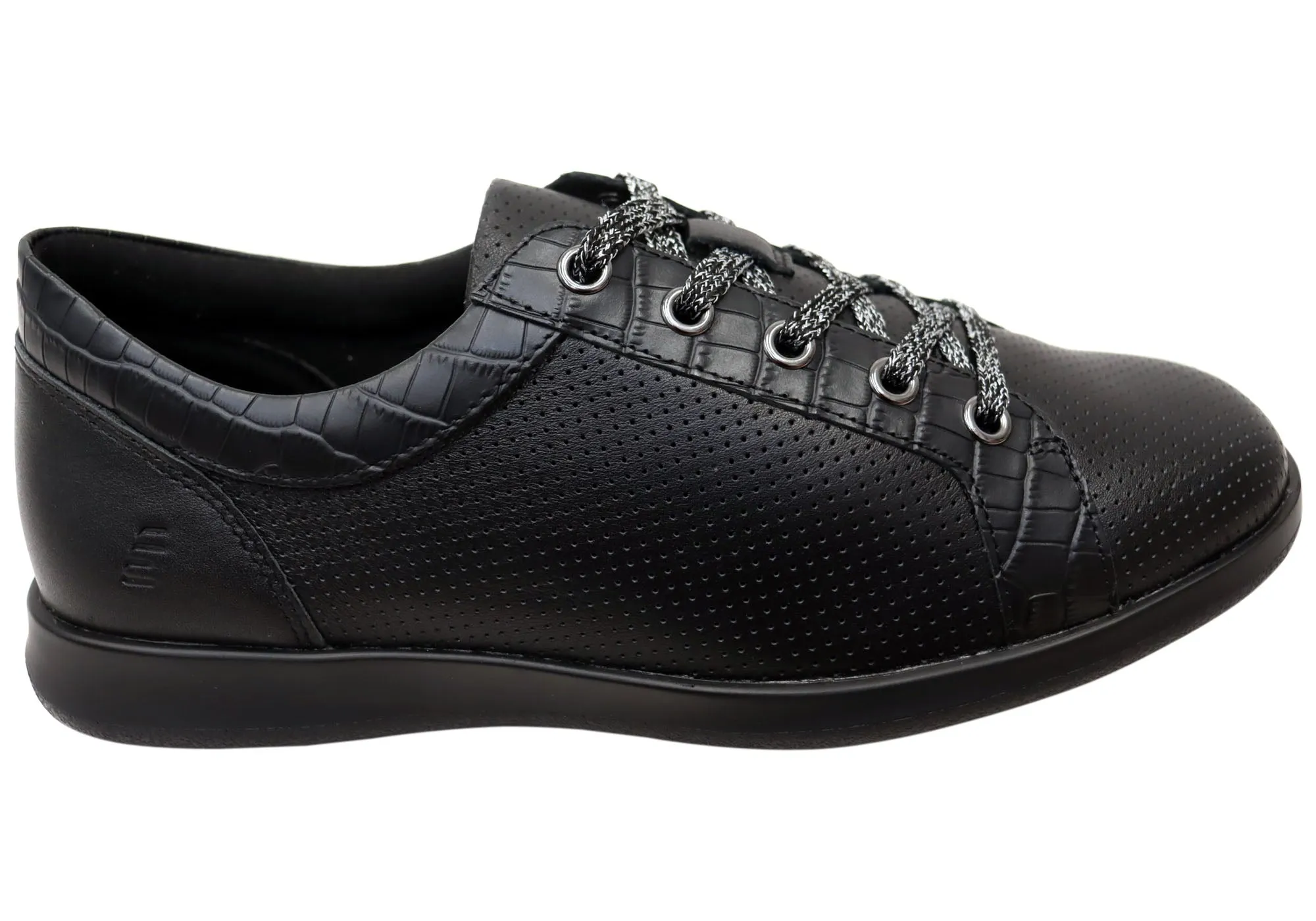 Bold colors Shore Jog Homyped Carrie Lace Womens Comfortable Leather Casual Shoes