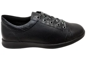 Bold colors Shore Jog Homyped Carrie Lace Womens Comfortable Leather Casual Shoes