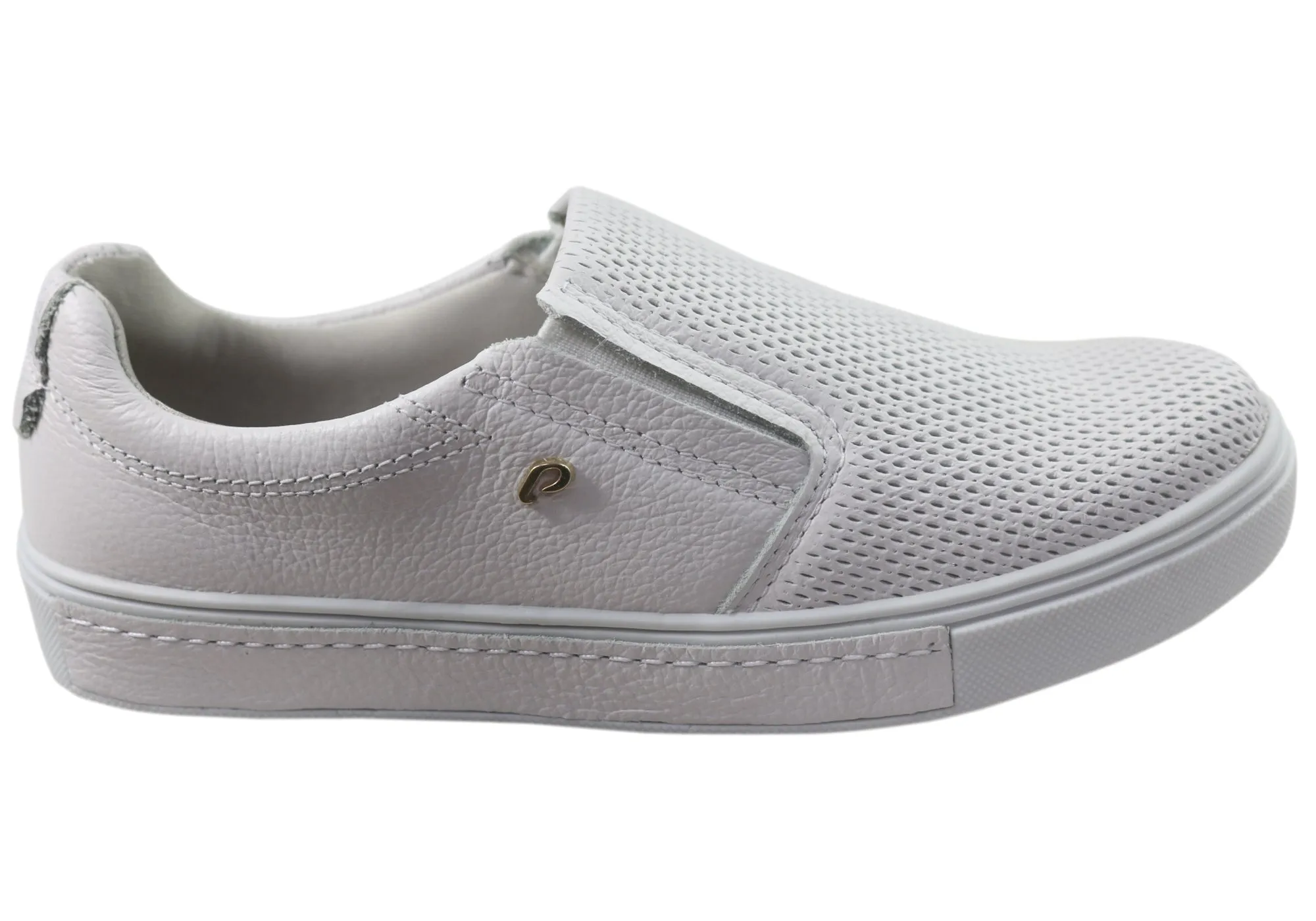 Pegada Mirra Womens Comfortable Leather Casual Shoes Made In Brazil Square Toe Design