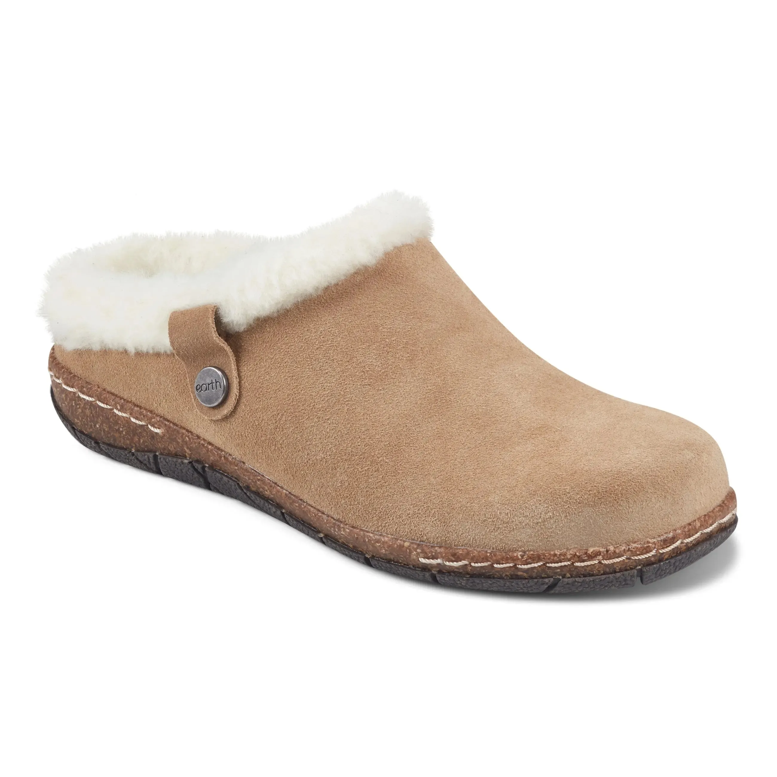 Work Life Formal Mode Elena Cold Weather Round Toe Casual Slip-on Clogs