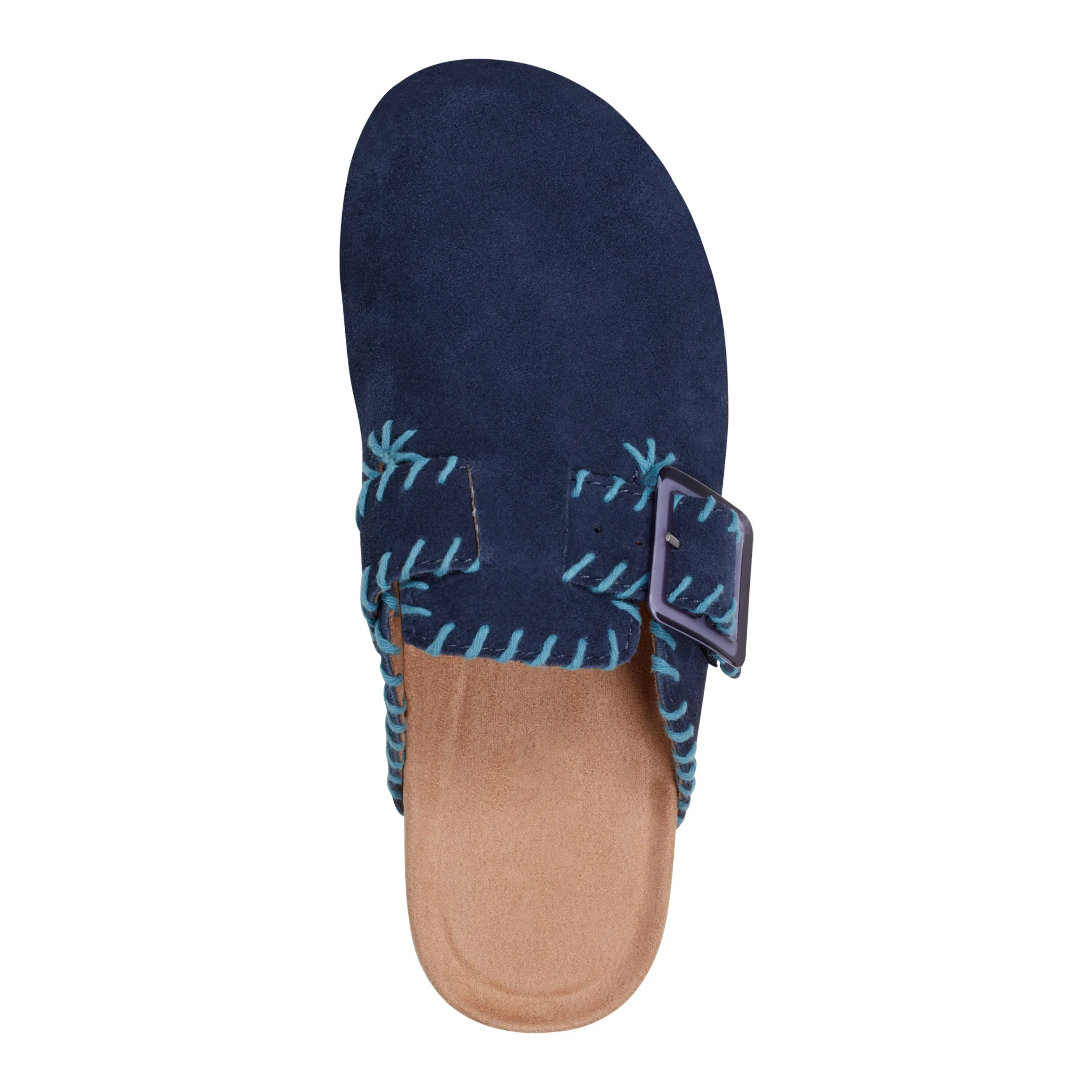 Gena Round Toe Slip-on Flat Casual Clogs Freeze Proof