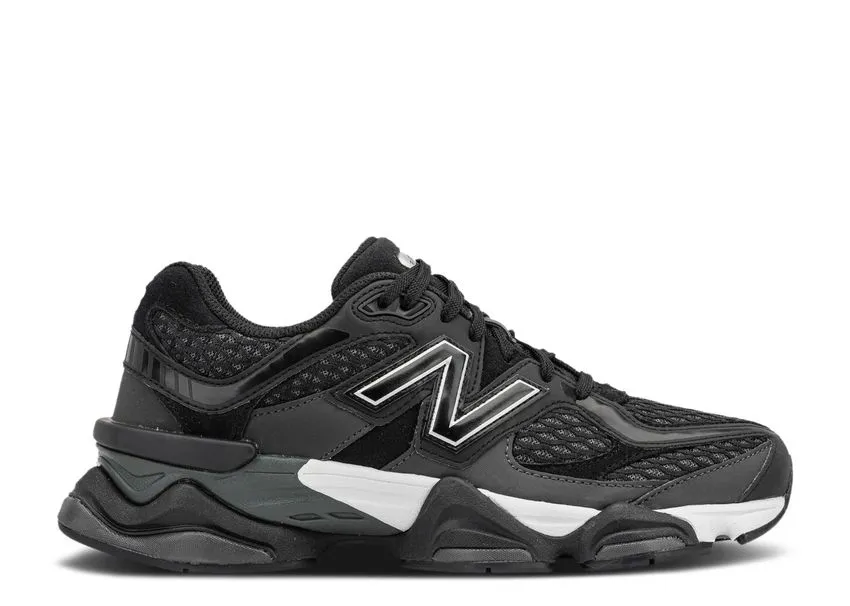 Heel Safe Work Ready New Balance 9060 Shoe Palace Black Silver
