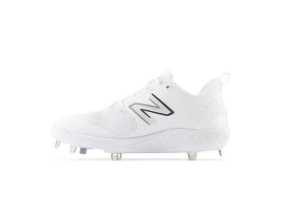 Grace Walk New Balance Men's Fresh Foam X 3000 V6 Metal Baseball Cleats - White - L3000TW6