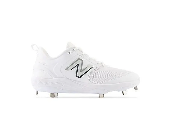 Trend Glow New Balance Men's Fresh Foam X 3000 V6 Metal Baseball Cleats - White - L3000TW6