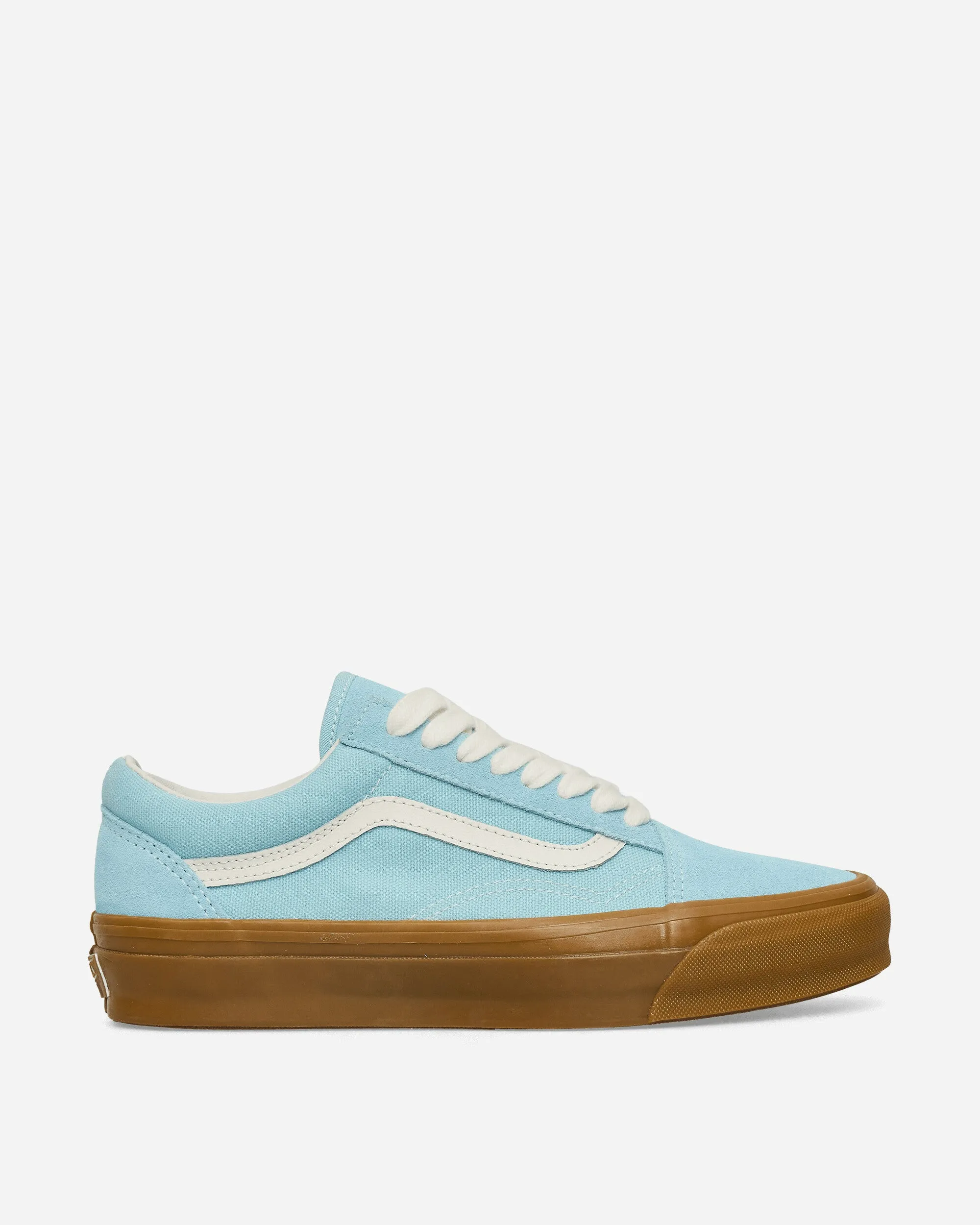 Vital Step Winter Warm Premium Old Skool Gum Sneakers Crystal Blue
