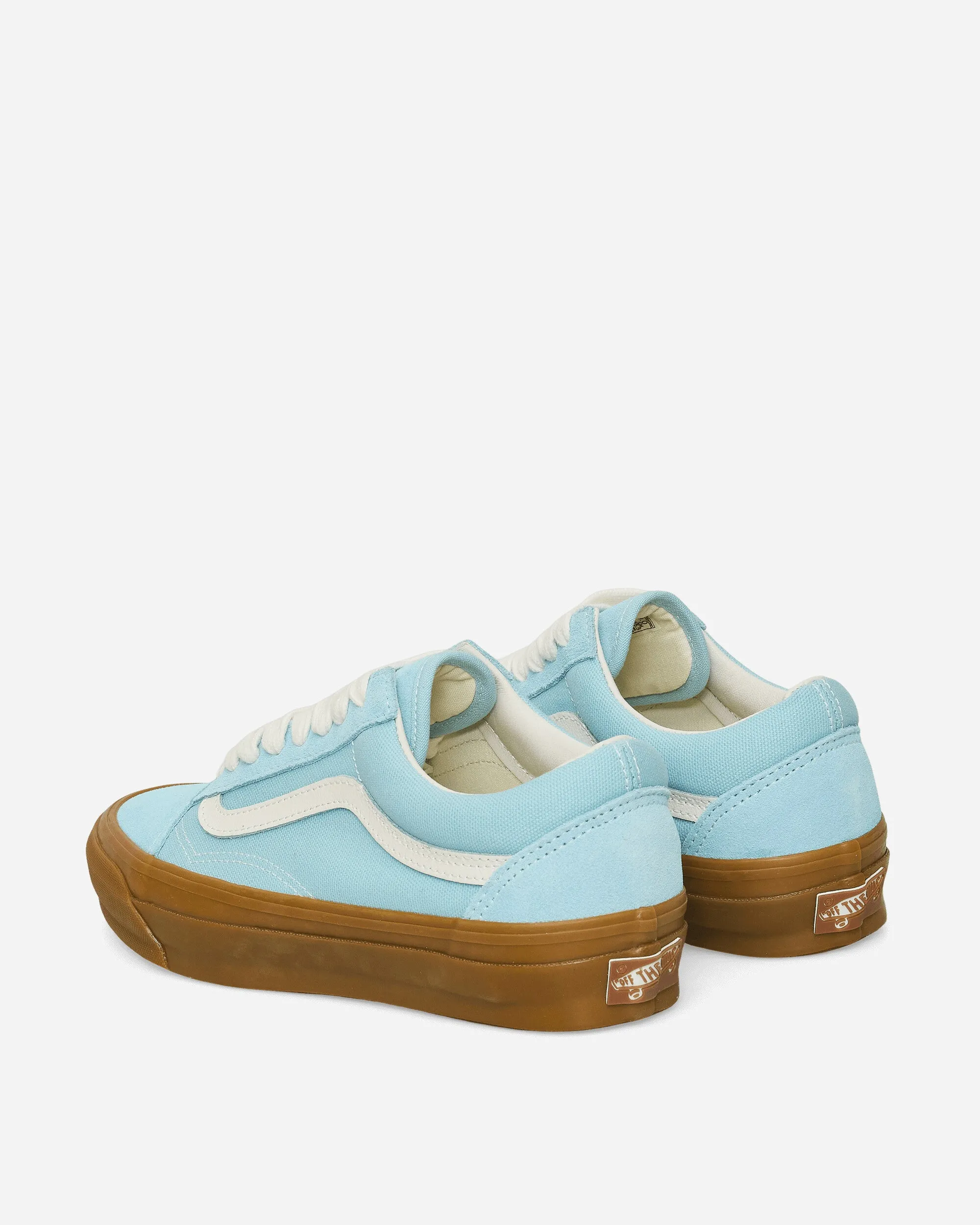 Premium Old Skool Gum Sneakers Crystal Blue Rapid Motion Reinforced toe