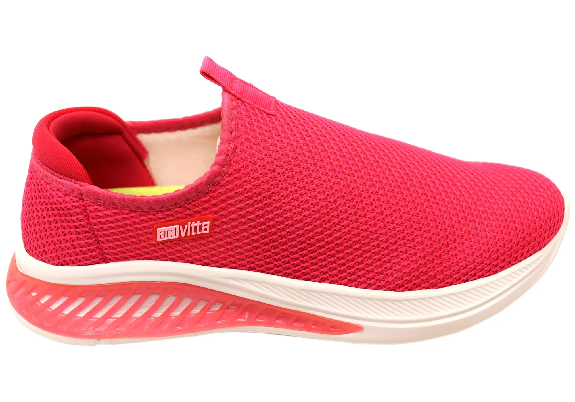 Actvitta Yenith Womens Comfort Cushioned Active Shoes Made In Brazil padded insole