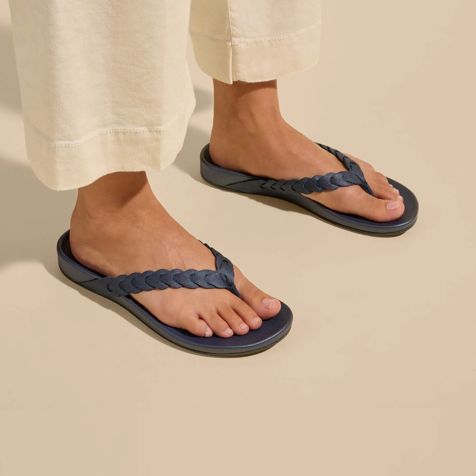 Fashionable And Functional Easy To Wear Shoes Lei - Mood Indigo