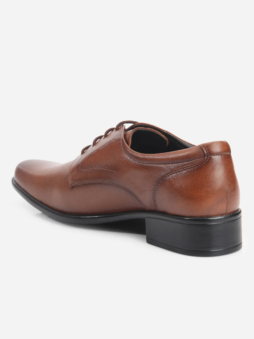 Men's Tan Regular Toe Lace up Formal (ID6103) Steady Step