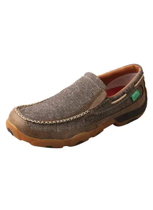 Arch Design Twisted X Eco Slip On Men's Driving Moc