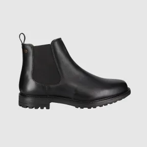 Fashionable Utility Sweat Wicking Rodeo Chelsea Boots Black