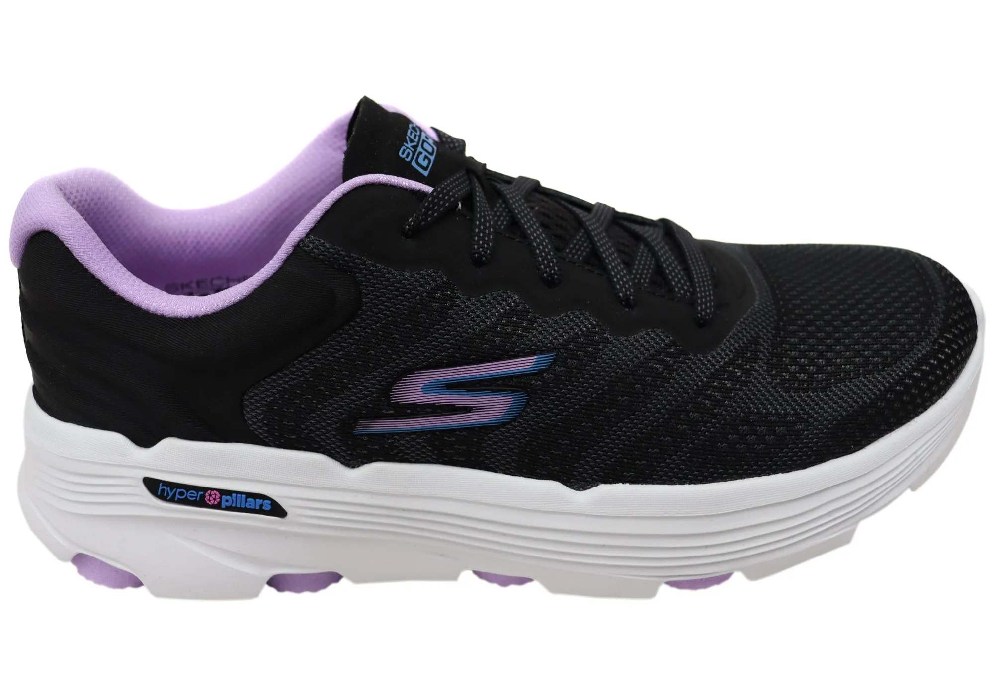 Lace Design Responsive Skechers Womens GOrun 7.0 Driven Comfortable Lace Up Shoes