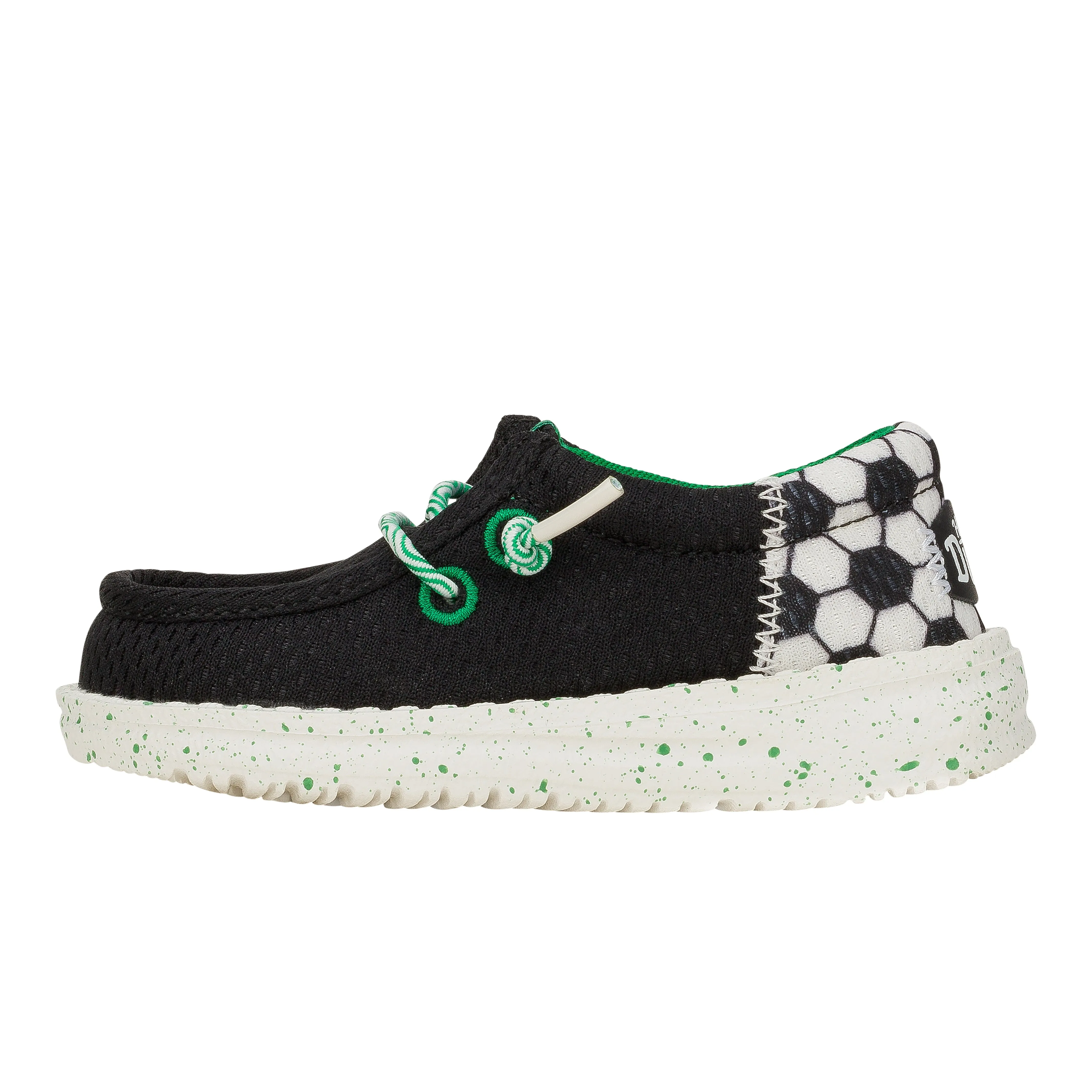 Softness Foam Pod Cushioning Wally Funk Toddler Sports - Black