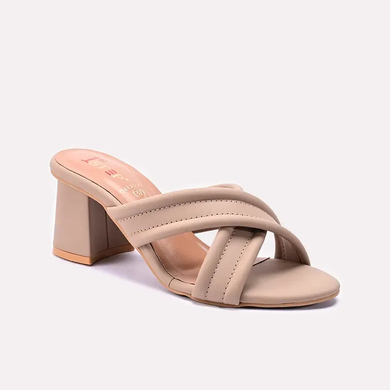 Fawn Casual Heel Slippers 0413390 Ankle wrap Impact Resistance