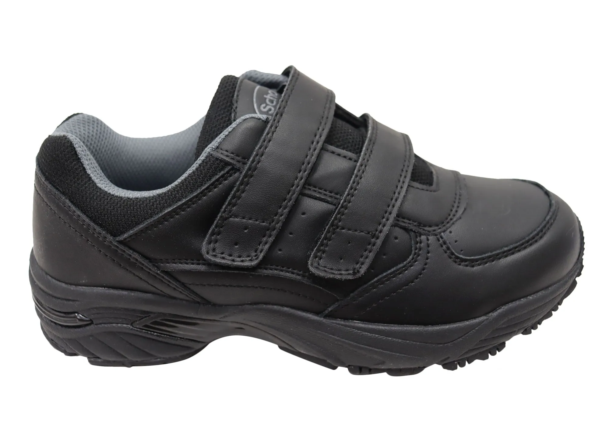 Vulcanized Sole Thickened Midsole Scholl Orthaheel Amaze Mens Leather Comfortable Adjustable Strap Shoes