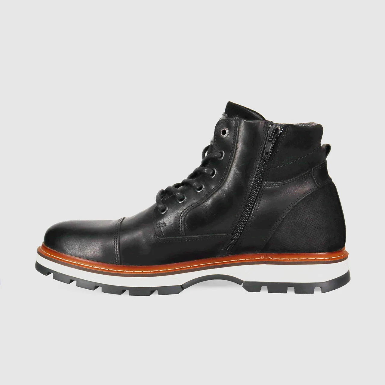 Stable Support Weather Resistant User Blackwood Lace Up Boots Black