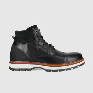 Breathable Mountain Climber Blackwood Lace Up Boots Black