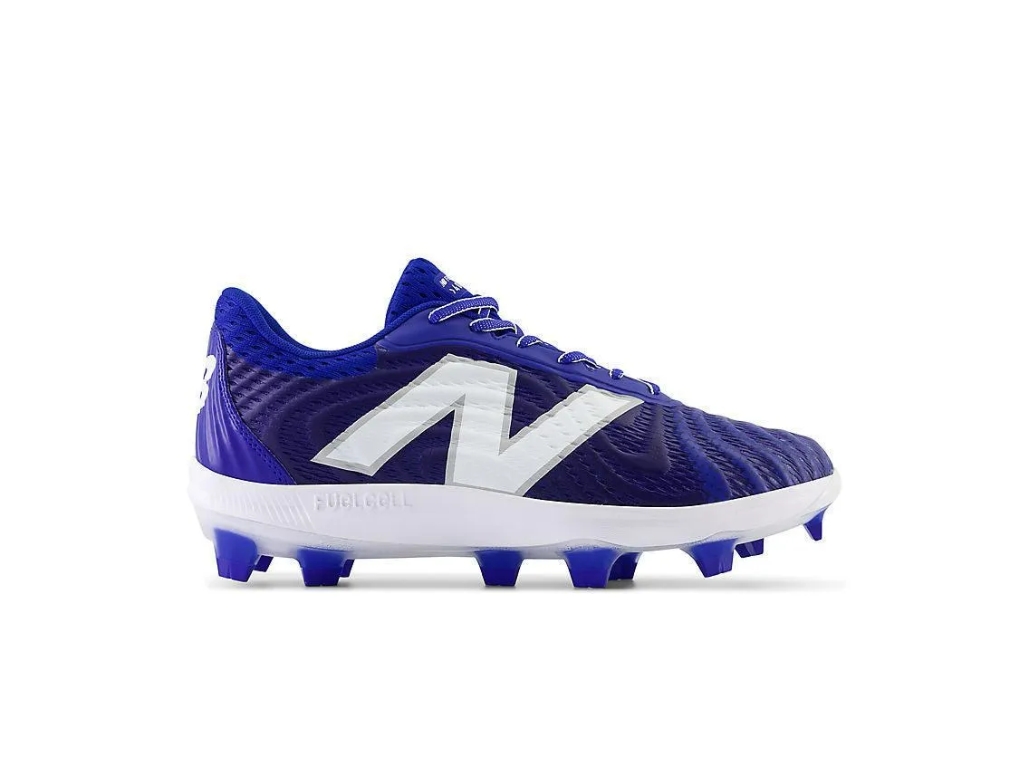 New Balance Men's FuelCell 4040 V7 Molded Baseball Cleats - Team Royal / White - PL4040B7 Slim Line Road grip