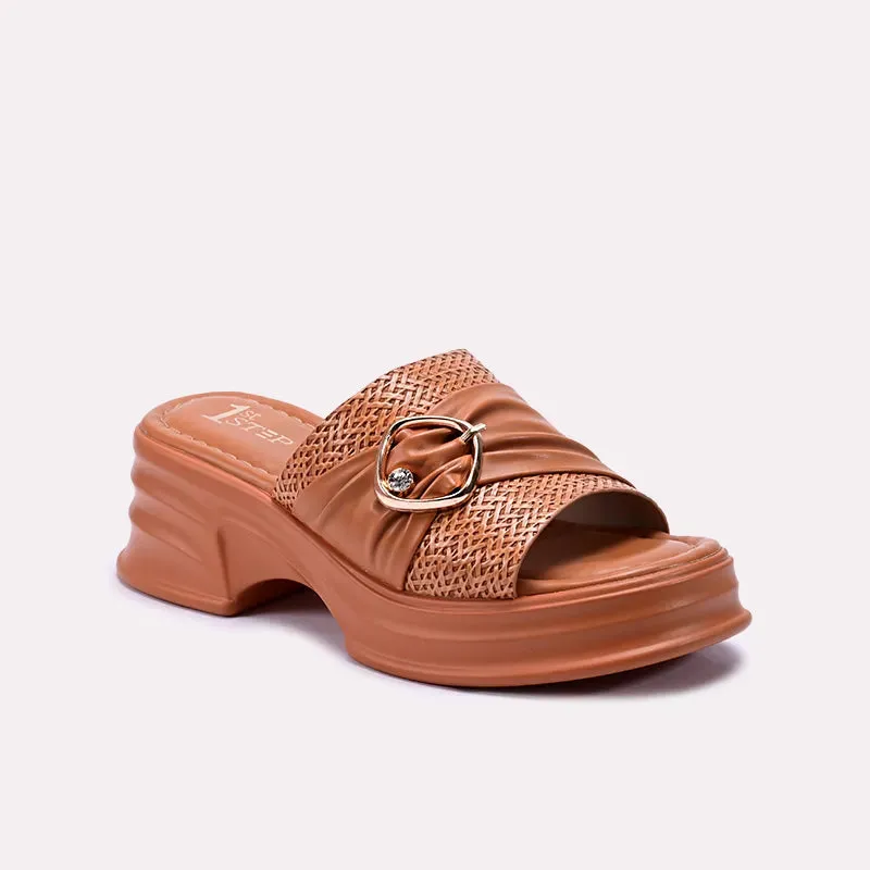 Whiteley Mustard Chunky Soft Slippers 0412704 Quick Fit