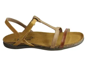 Naot Judith Womens Comfortable Supportive Leather Flat Sandals Dressy Wear Wearable All Day
