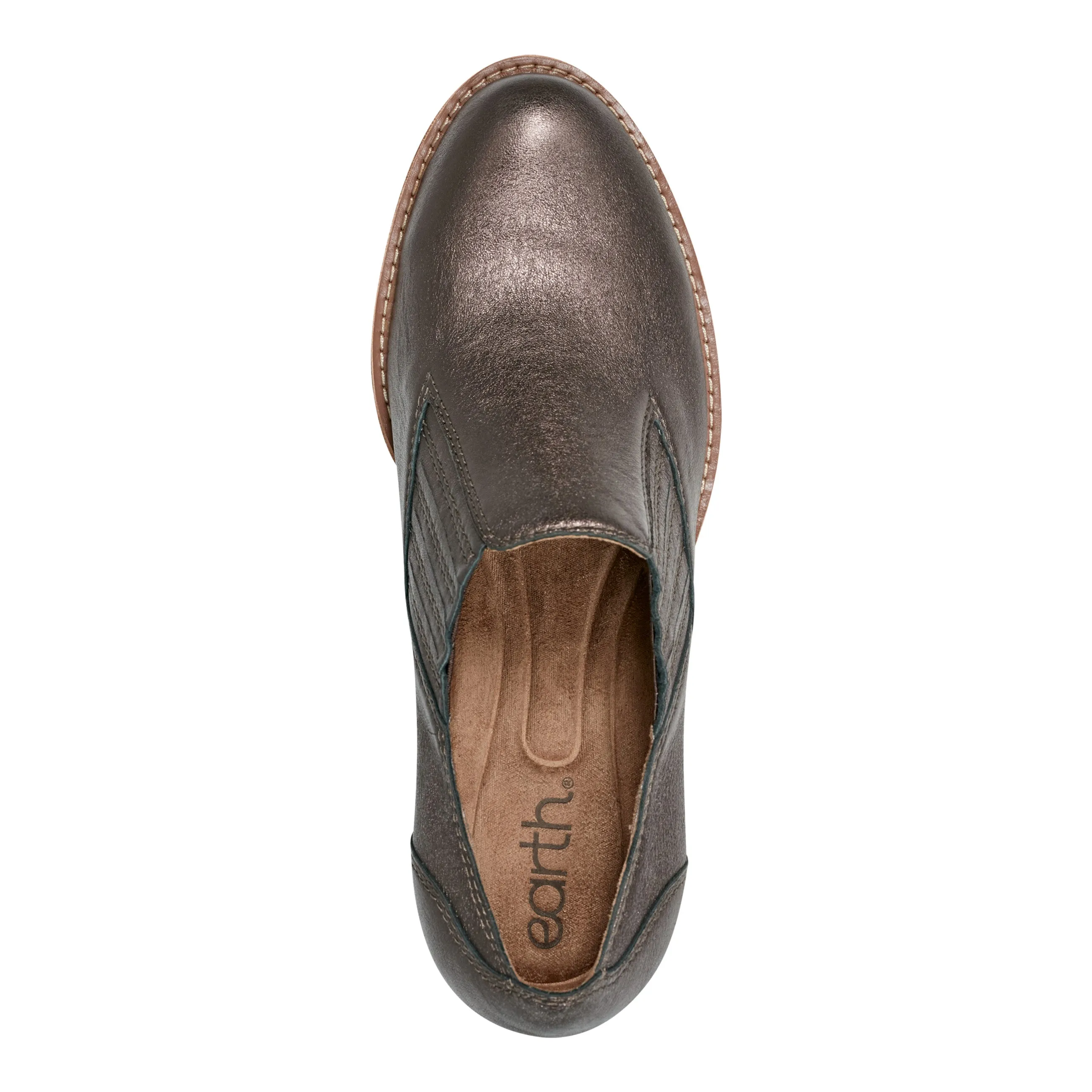 Cotton Touch Padded Jalin Block Heel Slip-on Casual Booties