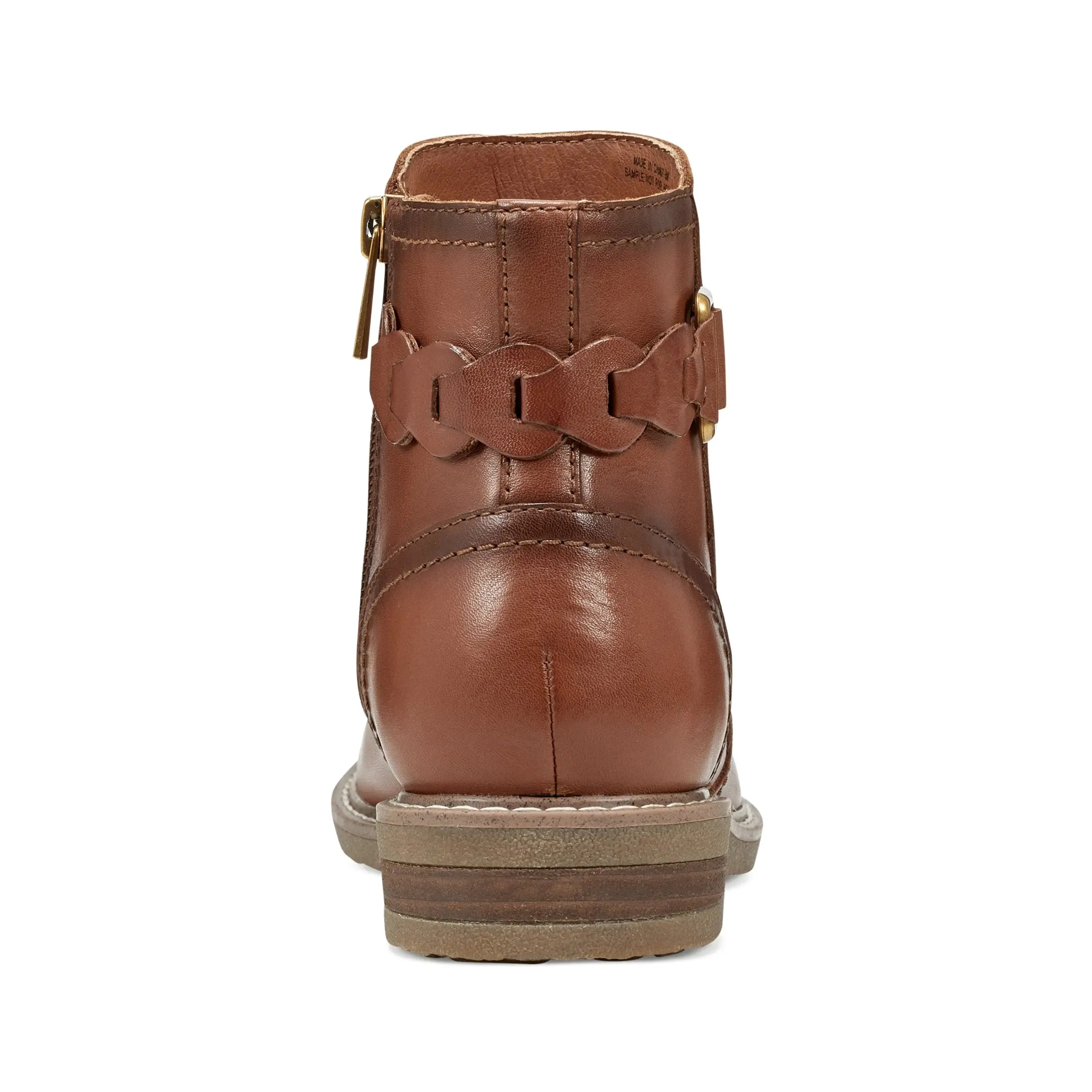 Lace Up Style Fashionable Jenna Round Toe Casual Booties