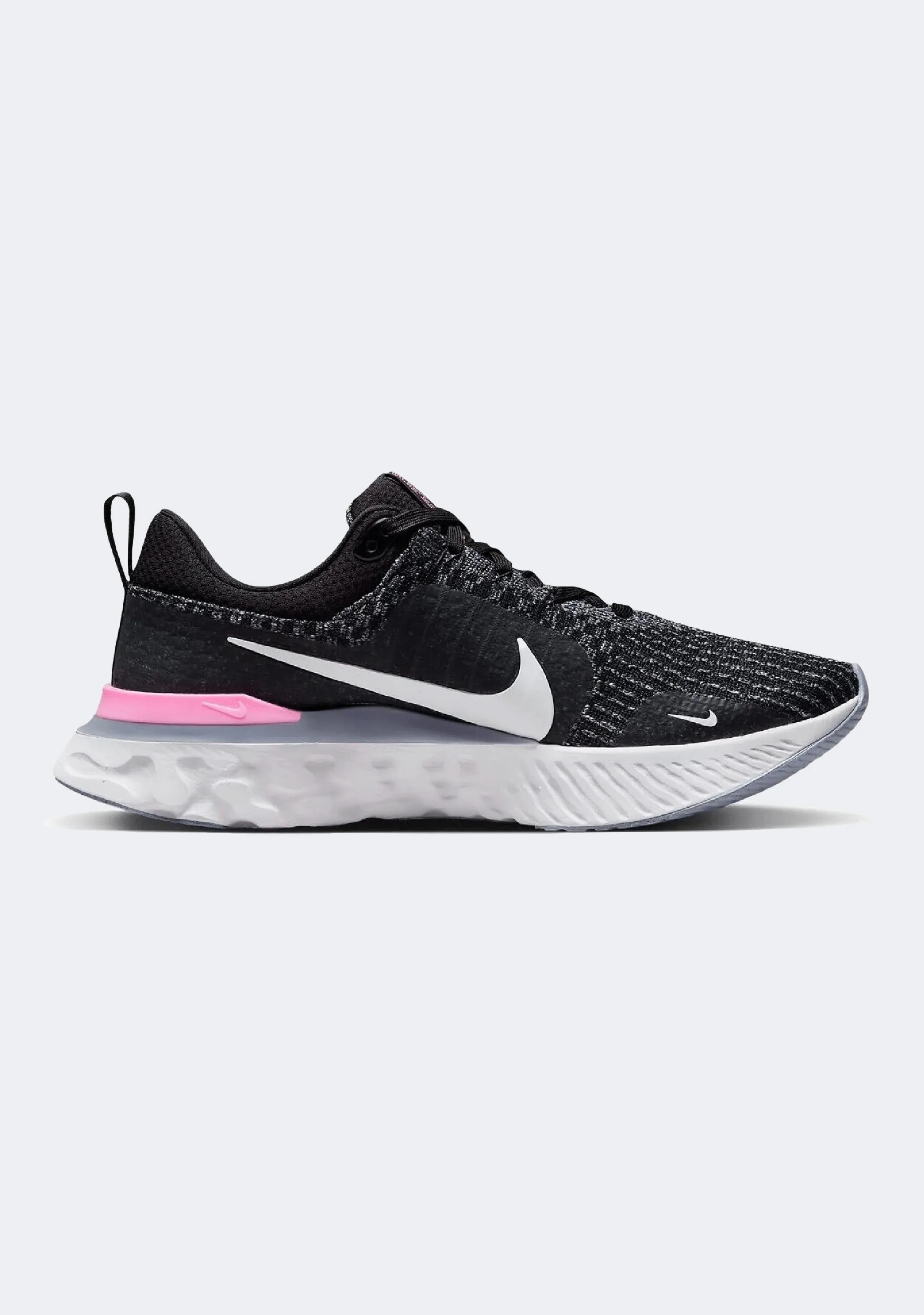 Textured Grip Pattern Smooth Surface Nike Men's React Infinity Run Flyknit 3