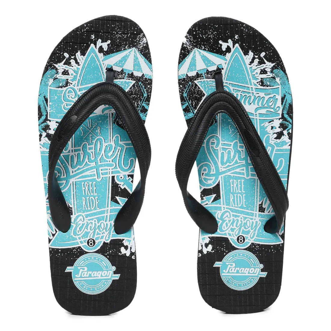 Soft Walk Paragon  HWK3719G Men Stylish Lightweight Flipflops | Casual & Comfortable Daily-wear Slippers for Indoor & Outdoor | For Everyday Use