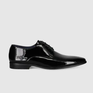 Light Shade Breathable mesh Jordon Dress Shoes Black Patent