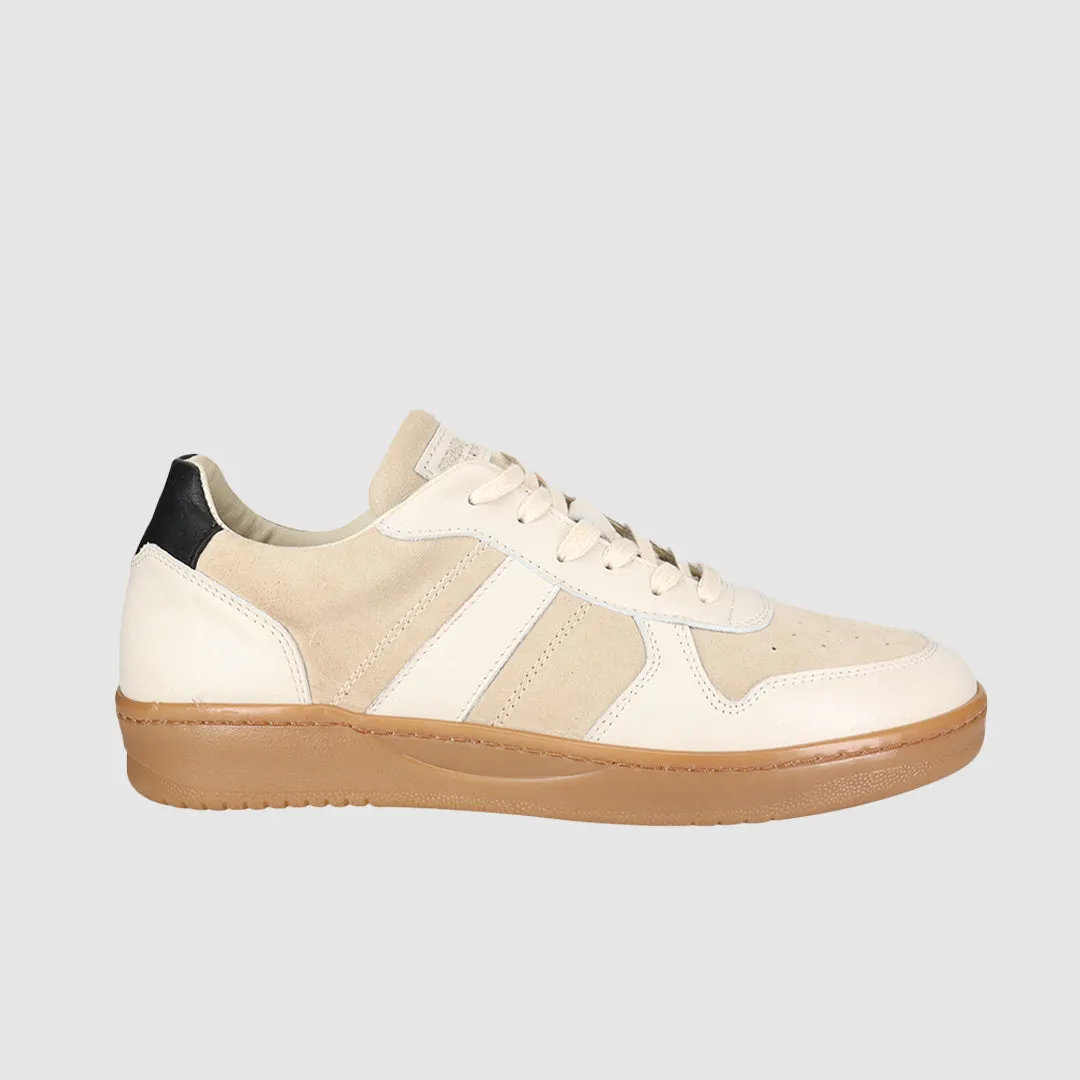 Mood Fit Codes Casual Shoes Cream Breathable   mesh