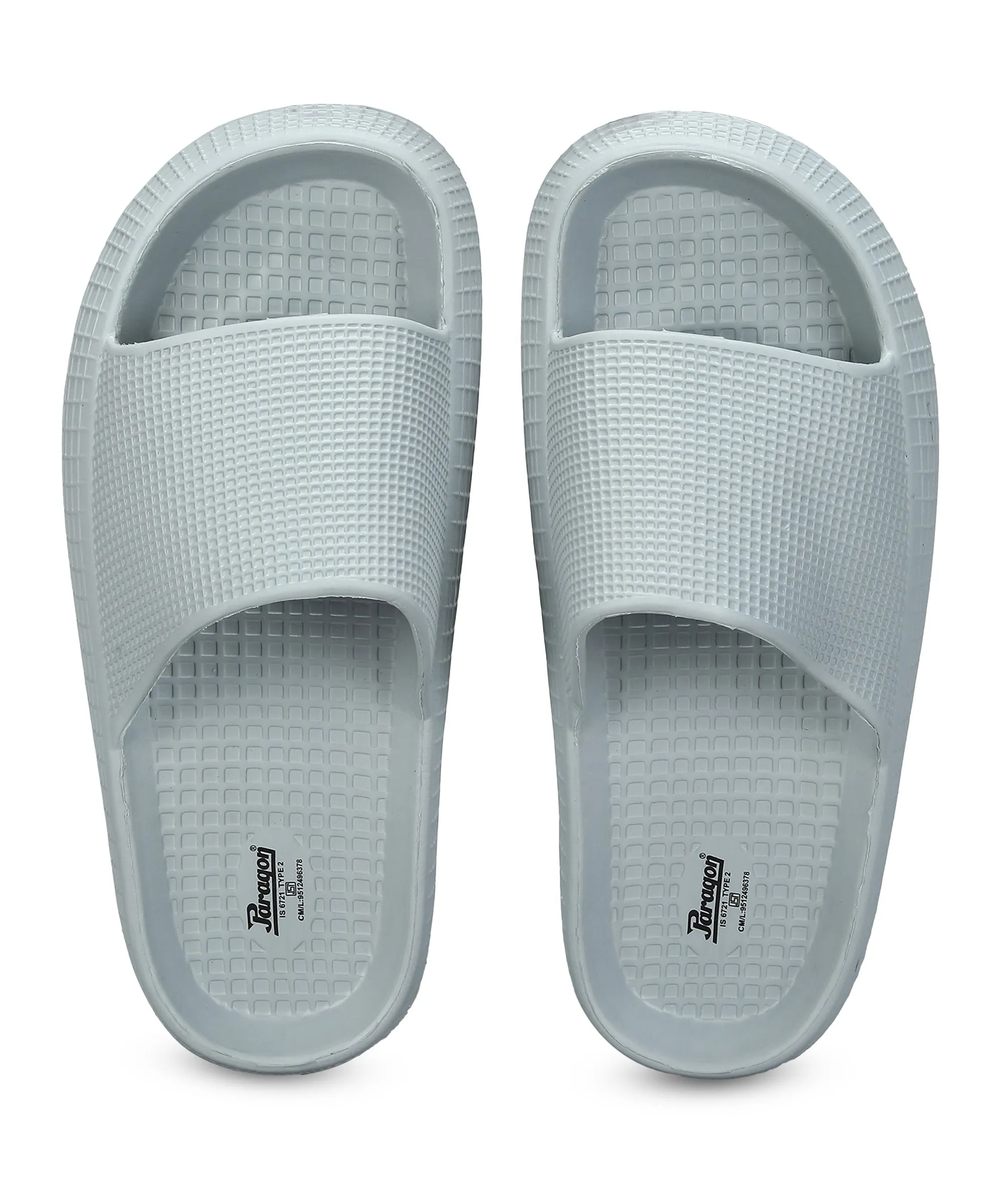 Durable Rubber Outsole Paragon  K10912G Men Casual Sliders | Stylish Trendy Lightweight Slides | Casual & Comfortable Slippers | For Everyday Use