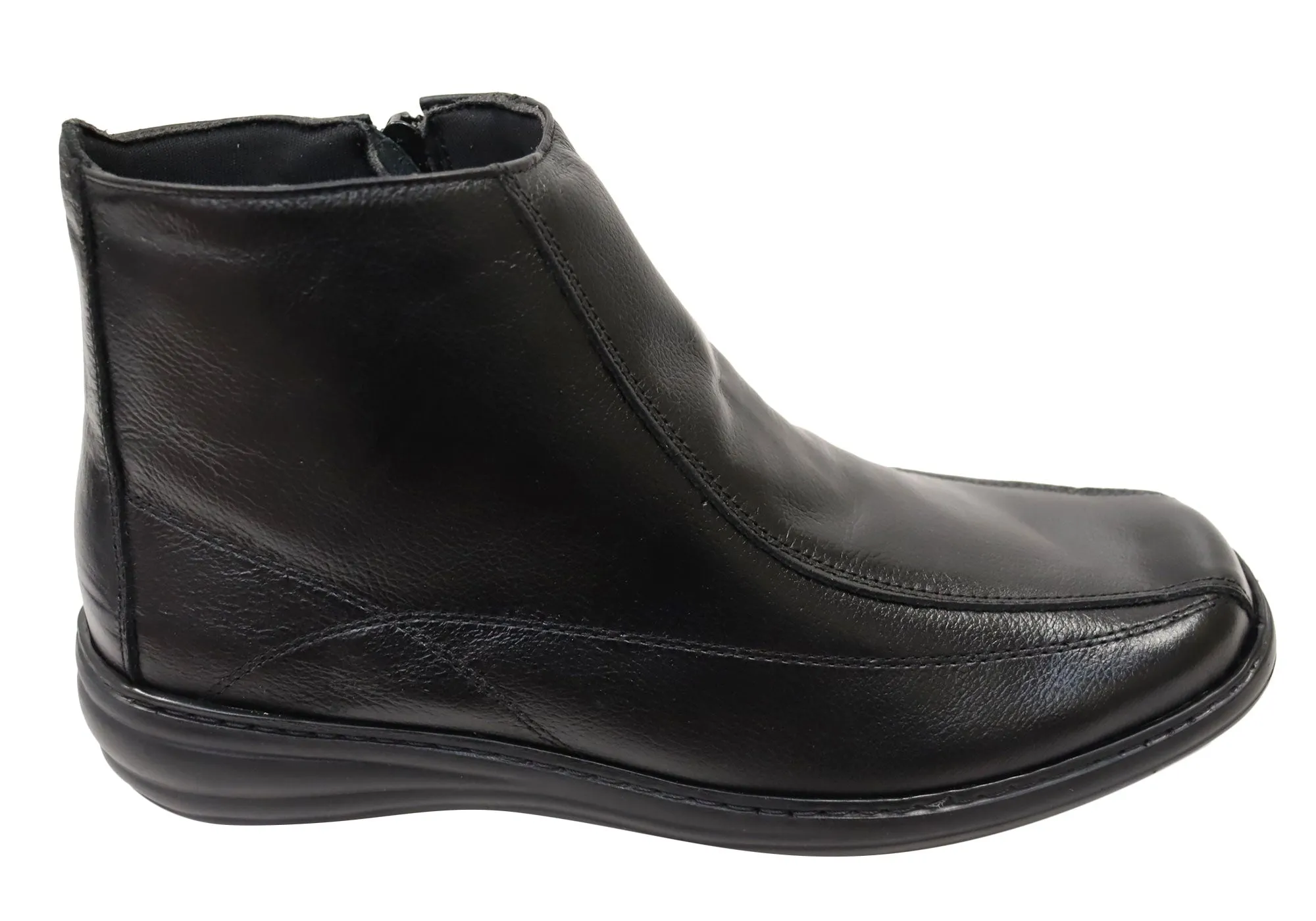 Comfortable bend Slip Resistant Rough Trail Hiker Mironneli Nancy Womens Comfortable Brazilian Leather Ankle Boots