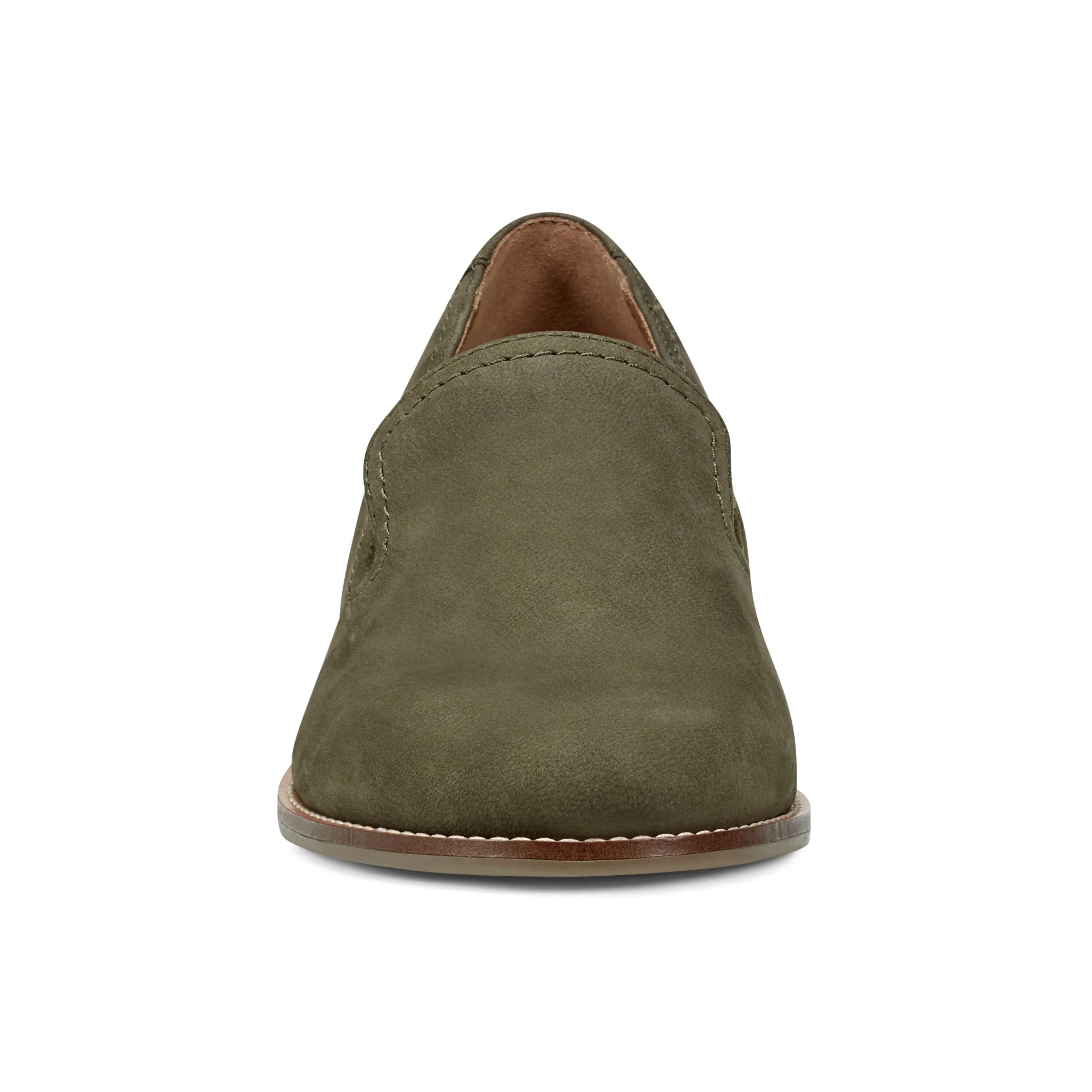 Edna Round Toe Casual Slip-on Flat Loafers Party Mood Foam Base