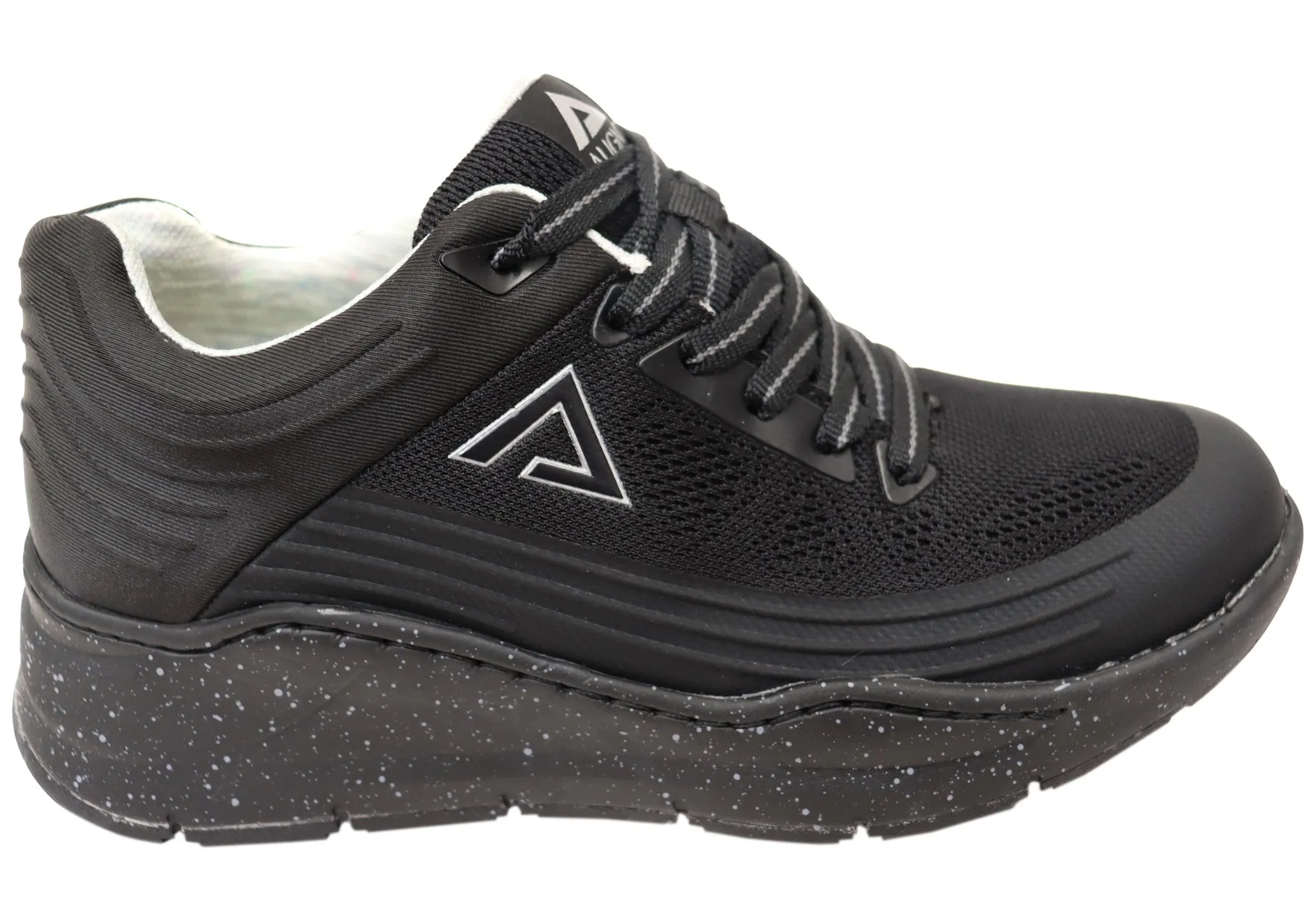 Summit Step Align Lavoy Womens Supportive Wide Fit Arch Support Lace Up Shoes