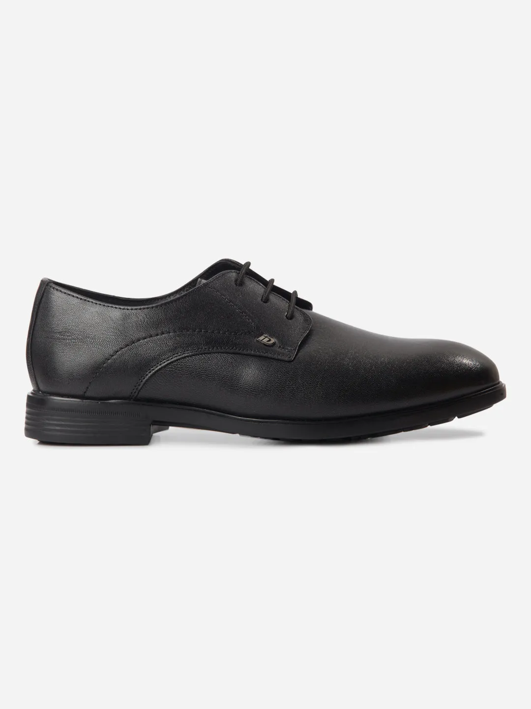 Men's Black Round Toe Lace Up Formal (ID6112) Stylish Shoes Occasion Mode