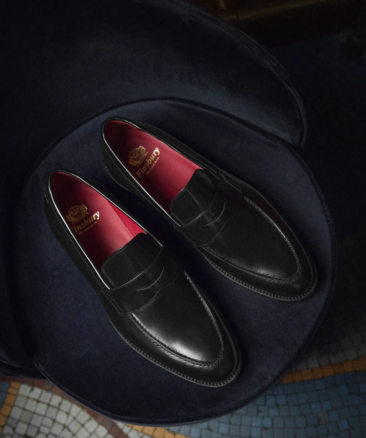 Foot Hug Mocassin OSCAR Noir