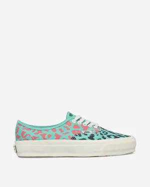 Slip On Style Premium Authentic 44 Cheetah Sneakers Pool Blue
